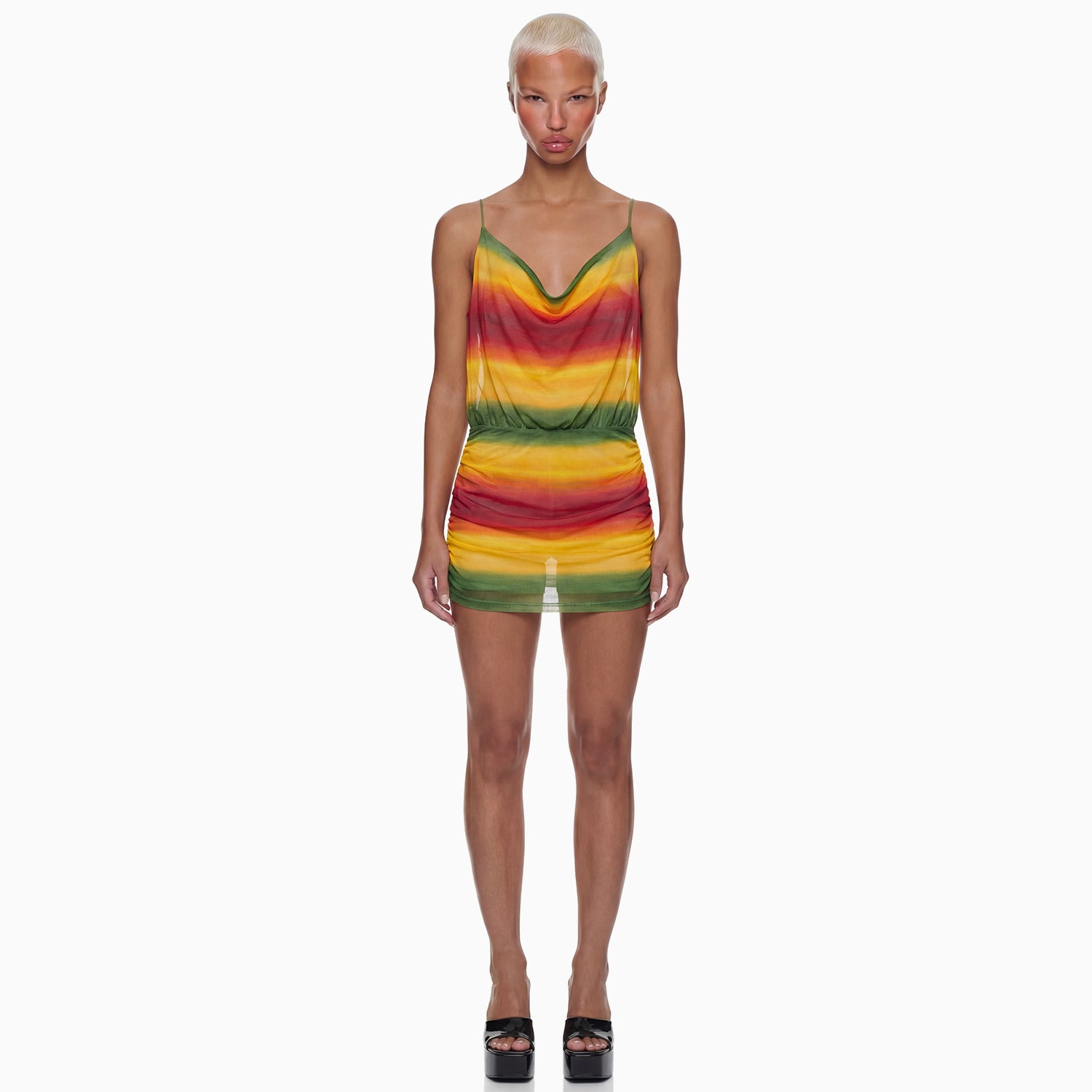 Vestido Curto Tule Ginga