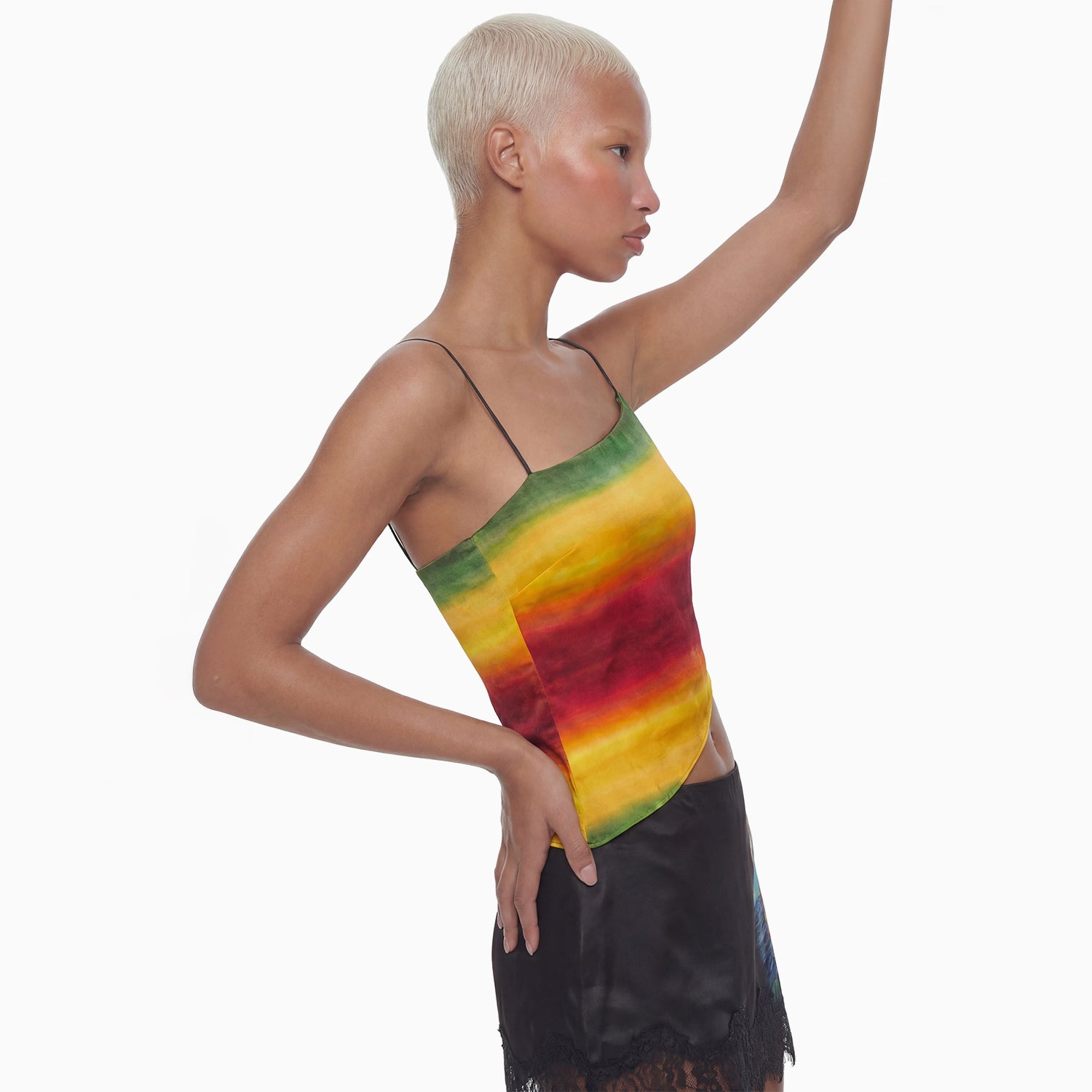 Top Tule Assimétrico Ginga